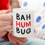 'Bah Humbug' Christmas Mug, thumbnail 4 of 8