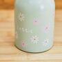 Personalised Sage Daisy Water Bottle, thumbnail 4 of 5
