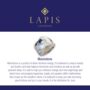 Men's Moonstone And Lava Bead June Birthstone Bracelet, thumbnail 7 of 10