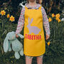 Personalised Easter Bunny Kids Apron, thumbnail 5 of 5