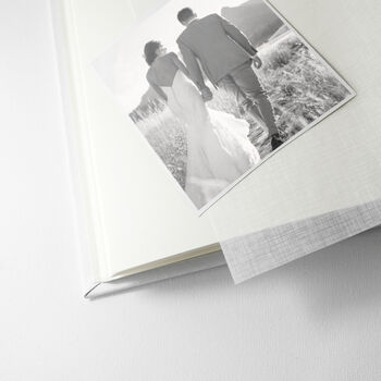 Personalised White Leather Photo Album, 12 of 12