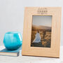 Wedding Images Engraved Personalised Photo Frame, thumbnail 3 of 8