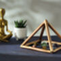Handmade Copper Meditation Pyramid – Chakra Aligner, thumbnail 6 of 6