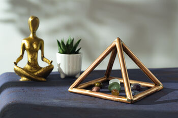 Handmade Copper Meditation Pyramid – Chakra Aligner, 6 of 6