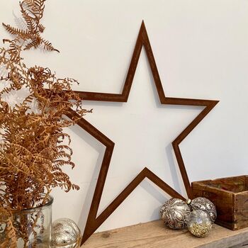 Large Metal Star Decoration For Any Home Or Garden, 6 of 8