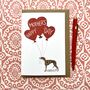 Whippet Mother's Day Card, thumbnail 4 of 5