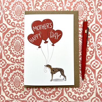 Whippet Mother's Day Card, 4 of 5