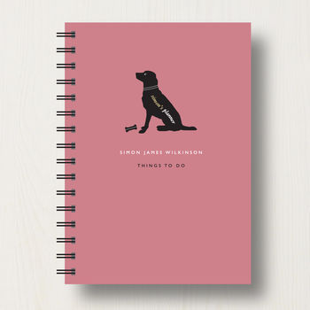 Personalised Dog Lover's Journal Or Notebook, 8 of 10