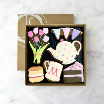 Afternoon Tea Iced Biscuit Box, 2 of 2