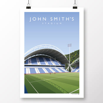 Huddersfield Giants John Smith's Stadium Poster, 2 of 7