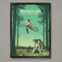 Whistler Mountain Bike Poster, thumbnail 1 of 7