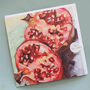 Pomegranates Greeting Card, thumbnail 6 of 6