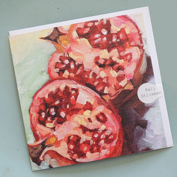 Pomegranates Greeting Card, 6 of 6