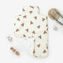 Little Teddy Bear Organic Baby Travel Changing Mat, thumbnail 2 of 3