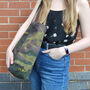 Monogram Embroidered Camouflage Bag, thumbnail 2 of 3