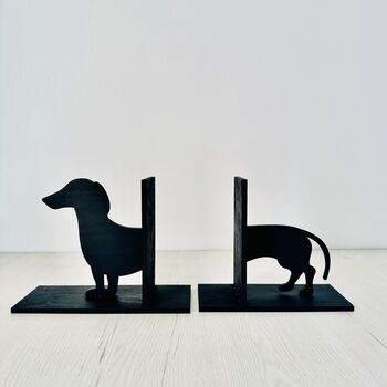 Designers Sausage Dog Bookends, 3 of 3