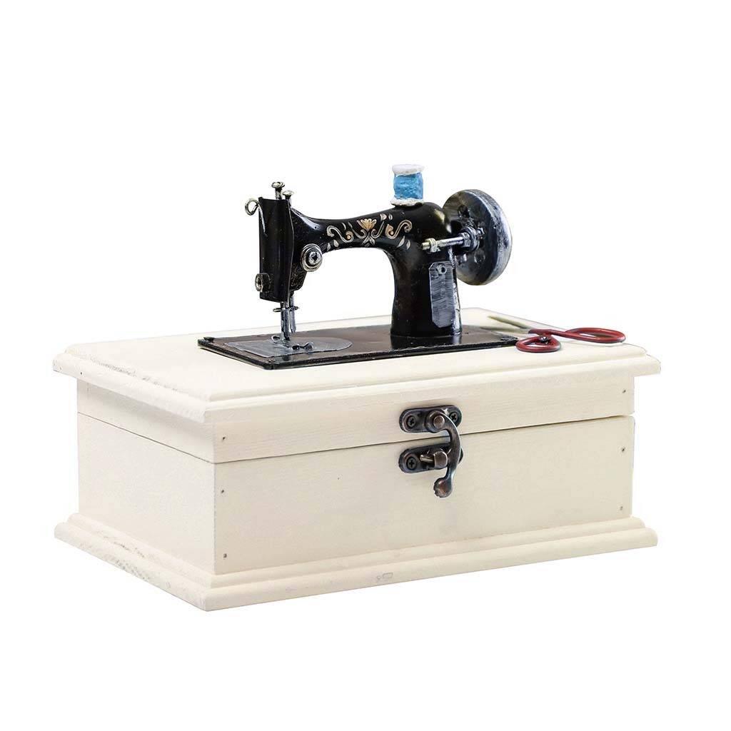 personalised vintage sewing box by dibor