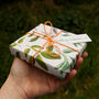 Festive Botanical Gift Wrap Sheets Recycled, thumbnail 5 of 5