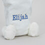 Personalised Embroidery Bear Hot Water Cover. Boxed, thumbnail 3 of 9