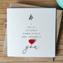 Romantic Christmas Card For Husband Or Wife, thumbnail 1 of 4