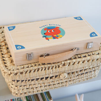 Wooden Tool Box For Kids, 2 of 4