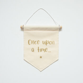 Once Upon A Time Felt Nursery Banner, 3 of 5