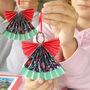 Personalised Christmas Paper Angel Cards Kit, thumbnail 5 of 7
