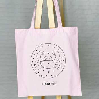 Zodiac Star Sign Tote Bag, 3 of 7