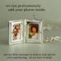 Silver Banner Book Locket Necklace, thumbnail 4 of 9
