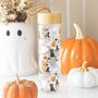 Groovy Ghost Print Glass Water Bottle, thumbnail 1 of 2