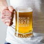 Personalised Pint Glass Tankard For Him, thumbnail 1 of 8