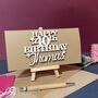 Personalised 40th Birthday Card Keepsake, thumbnail 10 of 11