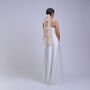 'Cassia' Floral Embroidered Bohemian Wedding Veil, thumbnail 5 of 7