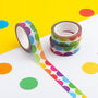 Colourful Rainbow Washi Tape Set, thumbnail 5 of 9