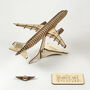 Airbus A320 Ceo Winglet Model Plane Personalised Wooden Kit, thumbnail 5 of 12