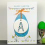 Happy Easter Card With Personalised Ceramic Decoration, thumbnail 2 of 6