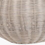 Grey Wash Rattan Pendant Ceiling Light, thumbnail 5 of 8