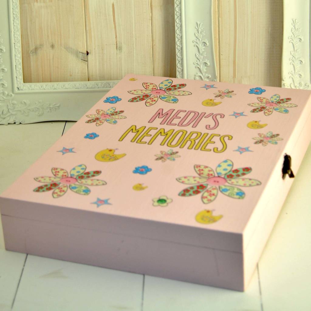 Personalised Memories/ Certificates Or Keepsake Box By Angelic Hen