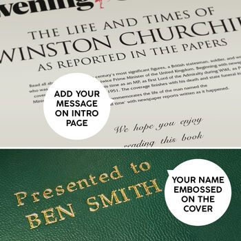 Winston Churchill Personalised History Educational Book, 6 of 11