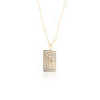 Matching Earrings And Necklace Set | Taupe And Cream, thumbnail 8 of 10