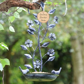 Personalised Vintage Garden Bird Bath, 3 of 10