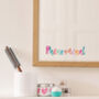 You Are… Positivity Mirror Sticker, thumbnail 5 of 8