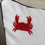 Children's Nautical Embroidered Nursery Cushion, thumbnail 5 of 7