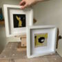 Abstract Shapes Framed Knitted Art, thumbnail 8 of 11