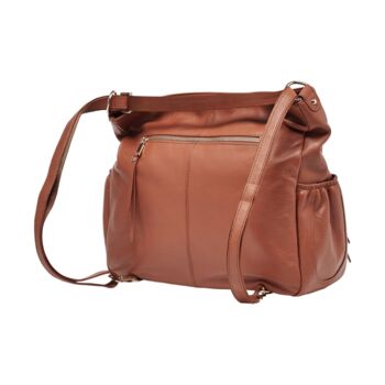 Lennox Tan Leather Handbag, 9 of 10