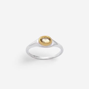 November Topaz Birthstone Ring, 4 of 8