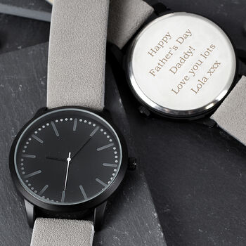 Personalised Mens Wrist Watch Gifts For Him, 2 of 8