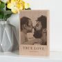 Personalised Solid Oak Wooden Photo Block, thumbnail 2 of 12