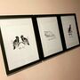 Funny Pecker, Tits, Beaver Bathroom Print Set, thumbnail 4 of 4