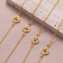 Sterling Silver Birthstone Necklace Or Bracelet, thumbnail 1 of 12